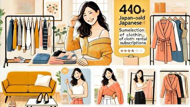 服のサブスクで40代レディースのオシャレ