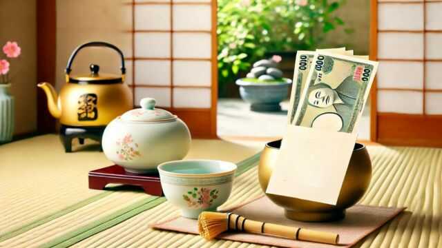 茶道のお中元は現金で贈るべき？