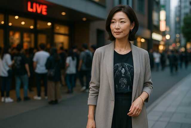 ダサいTシャツ重ね着でライブに行くのはもう終わり