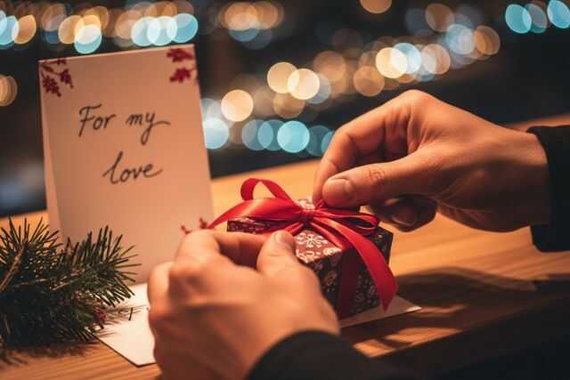 クリスマスプレゼントのネックレスを彼女へ