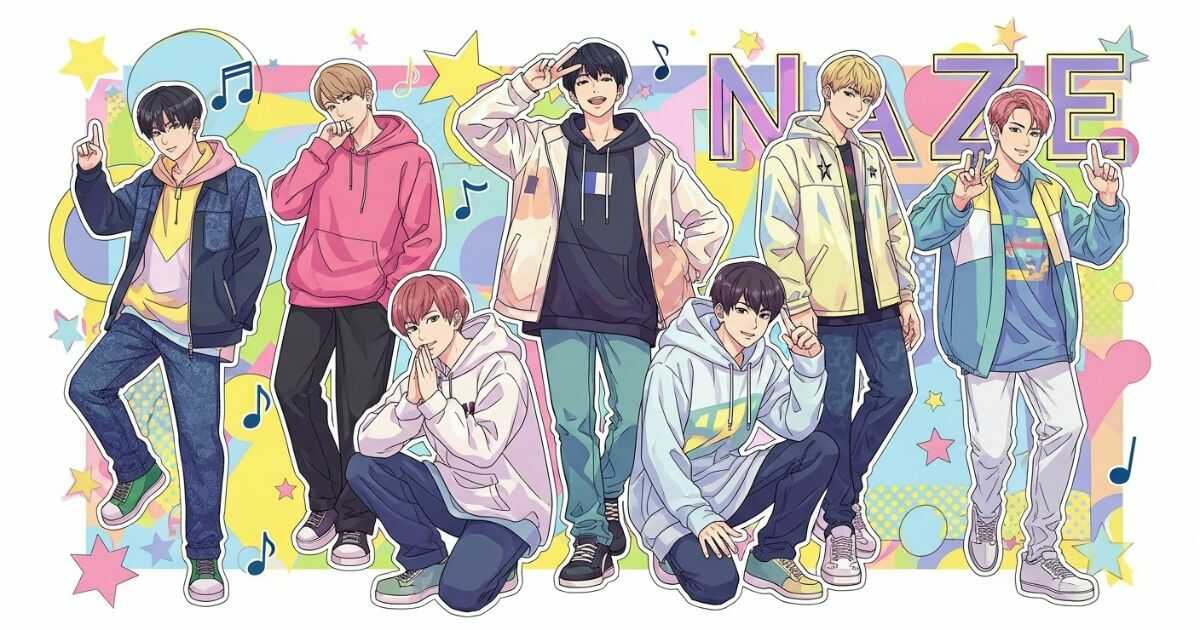 NAZEメンバープロフィールを7人分解説！顔と名前を秒で覚える方法は？