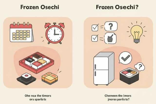 冷凍おせちの解凍後賞味期限はいつまで?