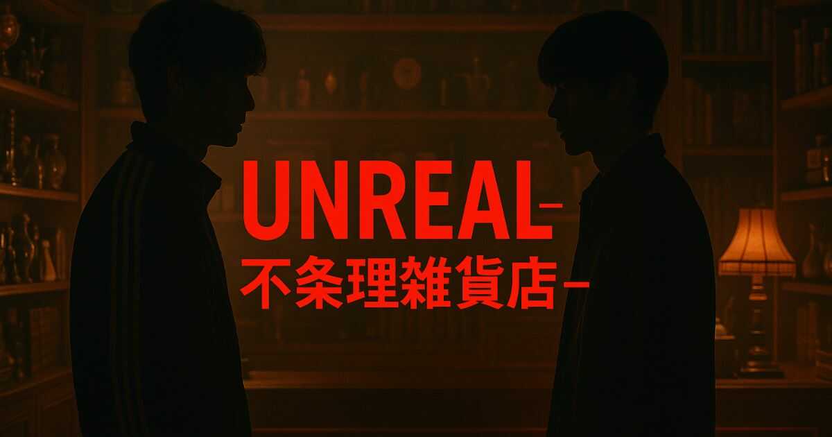 ドラマ『UNREAL-不条理雑貨店-』キャスト・あらすじ・放送日まとめ！染谷俊之×小西詠斗W主演で舞台化も