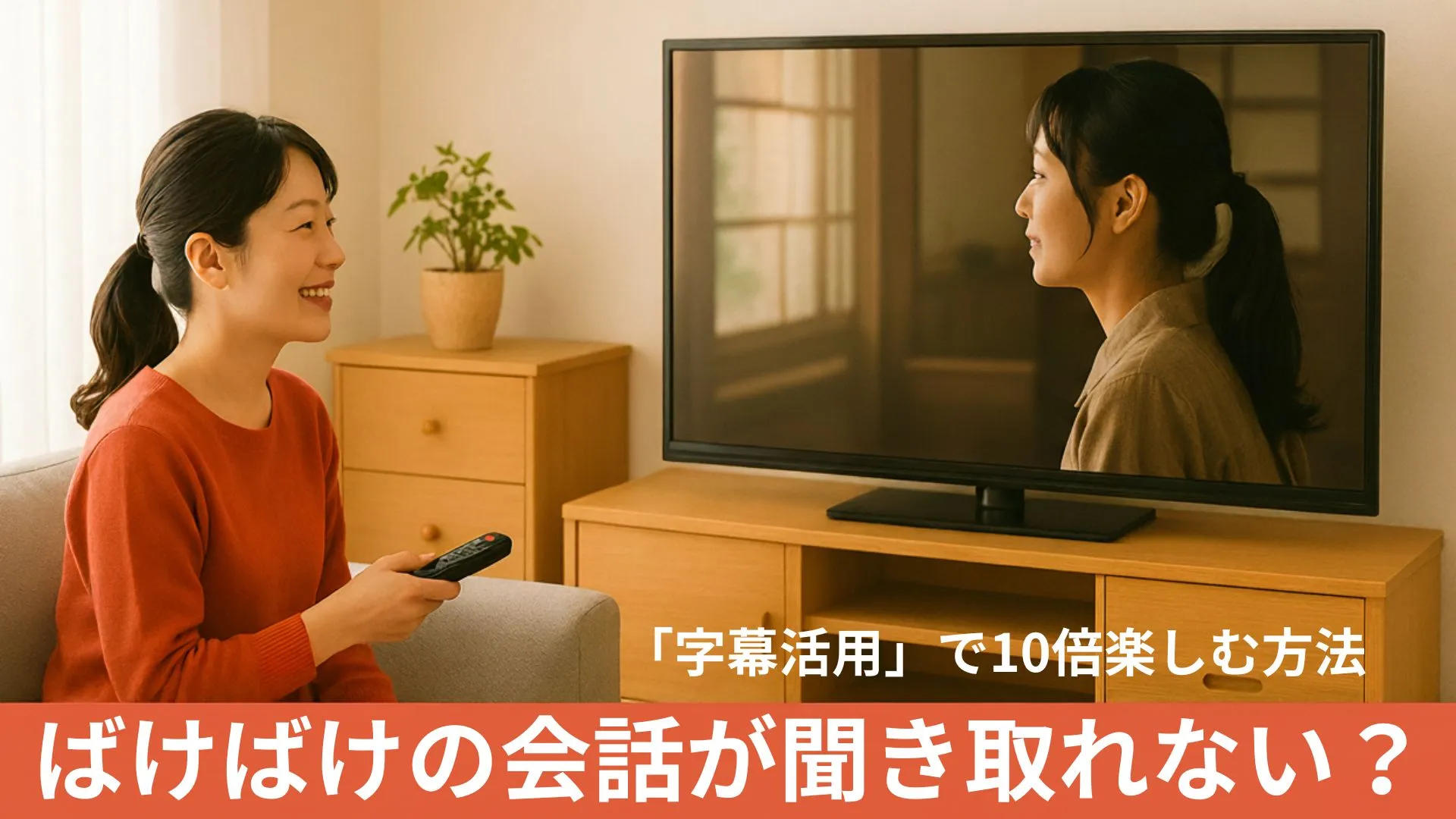 【解決策】朝ドラ『ばけばけ』の会話が聞き取れない？主婦が教える「字幕活用」で10倍楽しむ方法