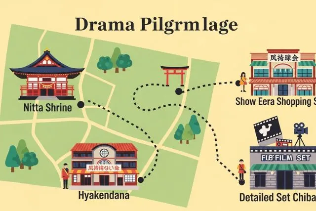 『もしがく』ロケ地はどこ？茂原オープンセットから都内の聖地まで